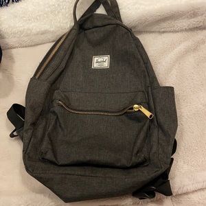 Grey backpack mini